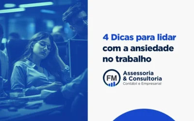 4 técnicas para lidar com a ansiedade no trabalho